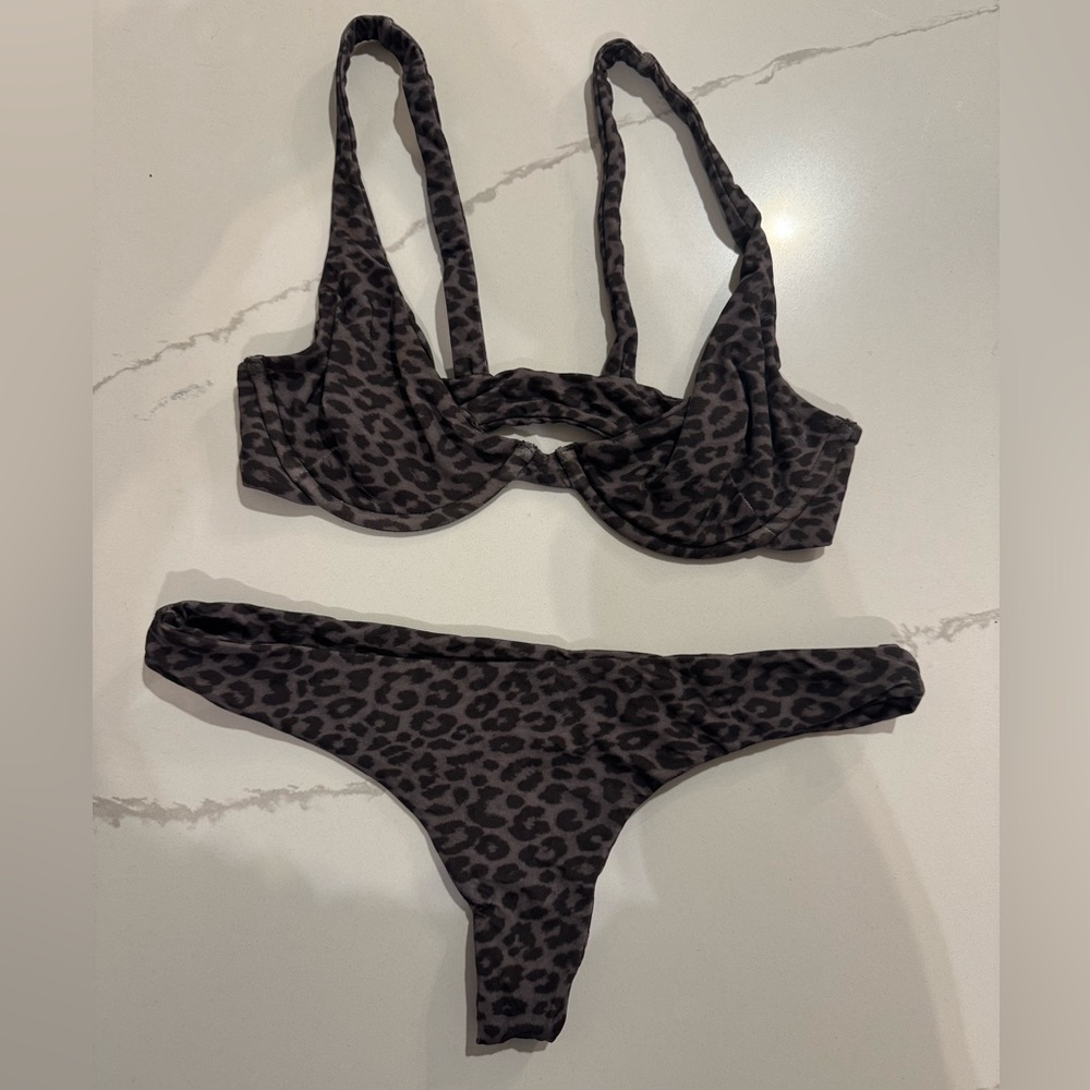 SALE ON BIKINI • ACACIA • Leopard Print Bikini Set